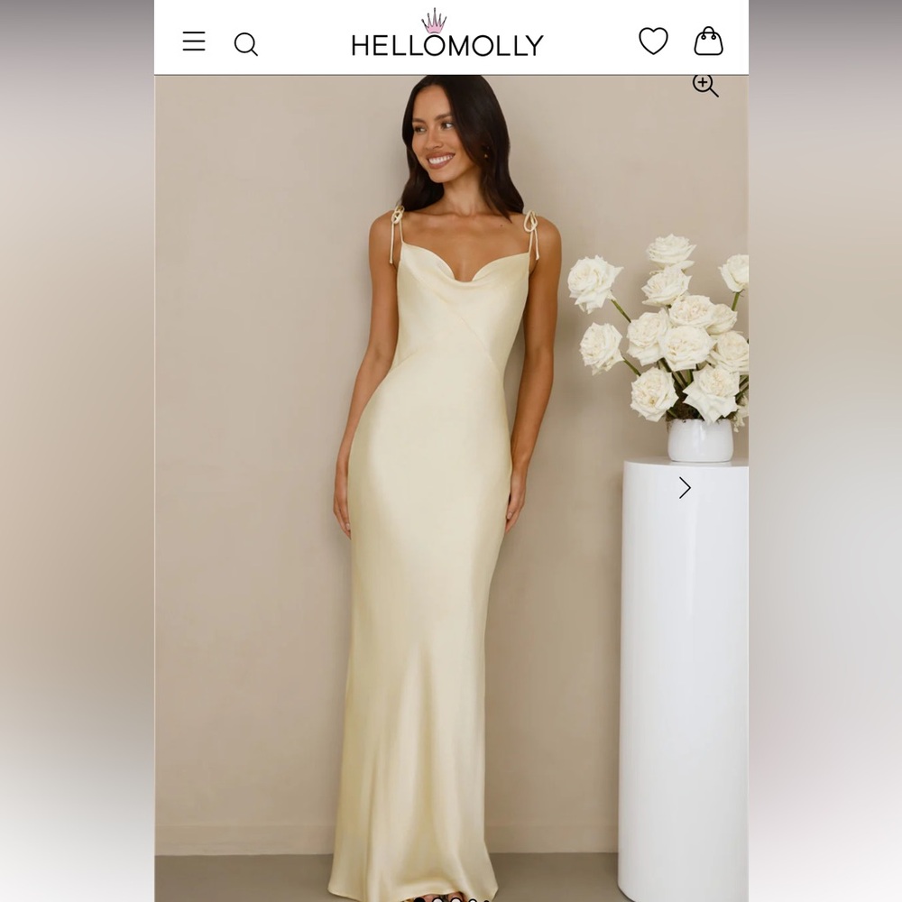 Hello Molly - Yellow Penelope Maxi Dress